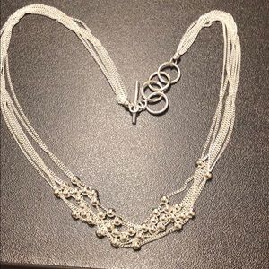 Silver necklace